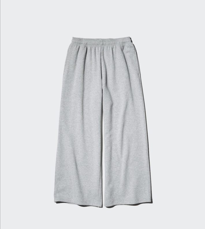 スウェットワイドパンツ