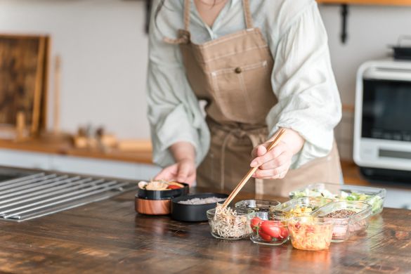 料理を作る様子