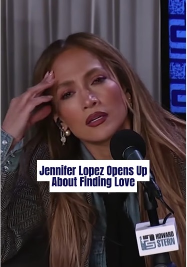 自身の恋愛について切ない表情で語るジェニファー・ロペス