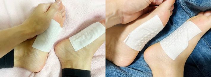 休息時間ツボ刺激ジェルシート