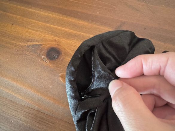 セリア　ポケット付きシュシュ