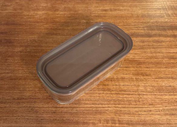 3COINS「耐熱ガラス保存容器」