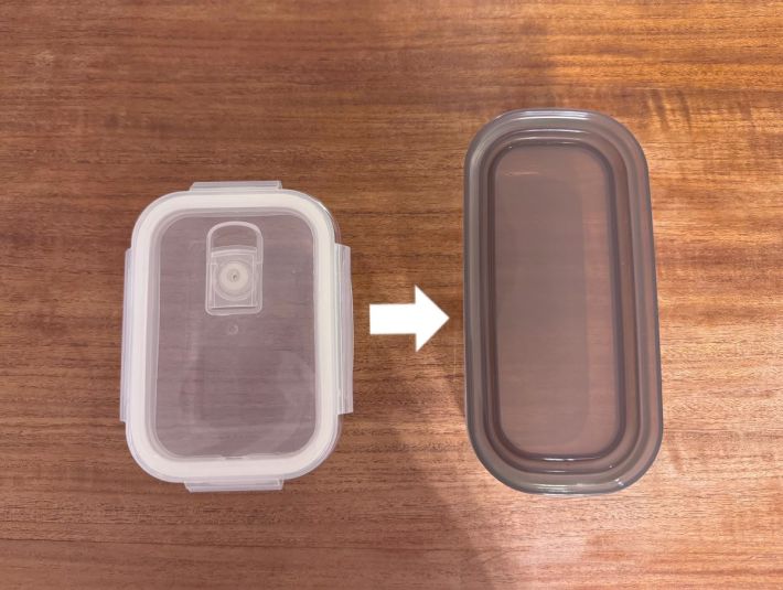 3COINS「耐熱ガラス保存容器」