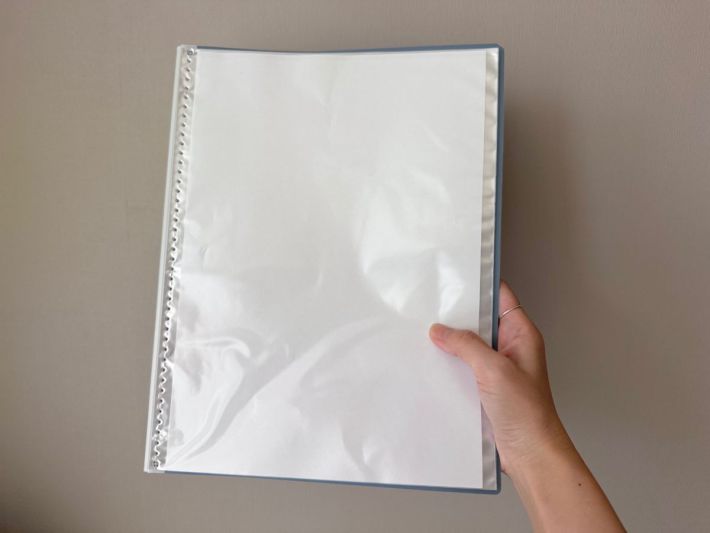 360°折り返せるファイル　スタンダードプロダクツ