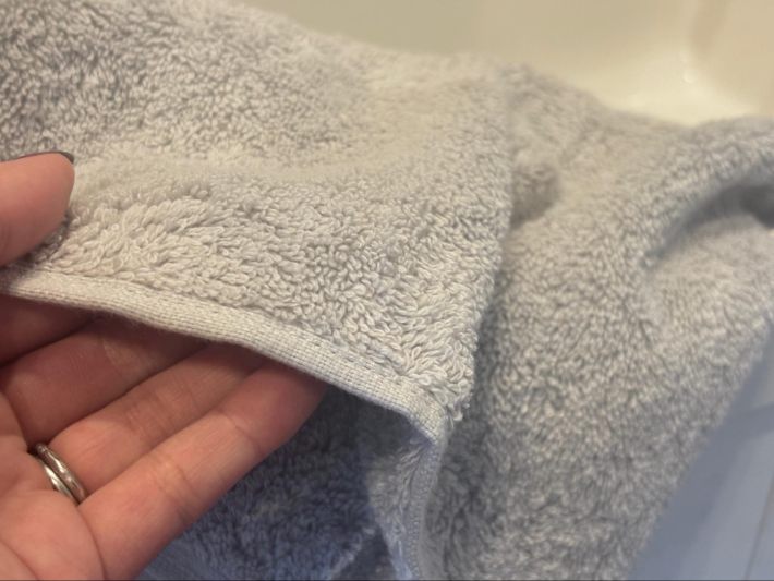 くるくるまわるタオル