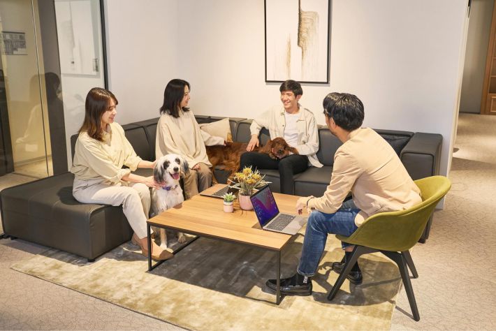 犬と同伴出社できる会社
