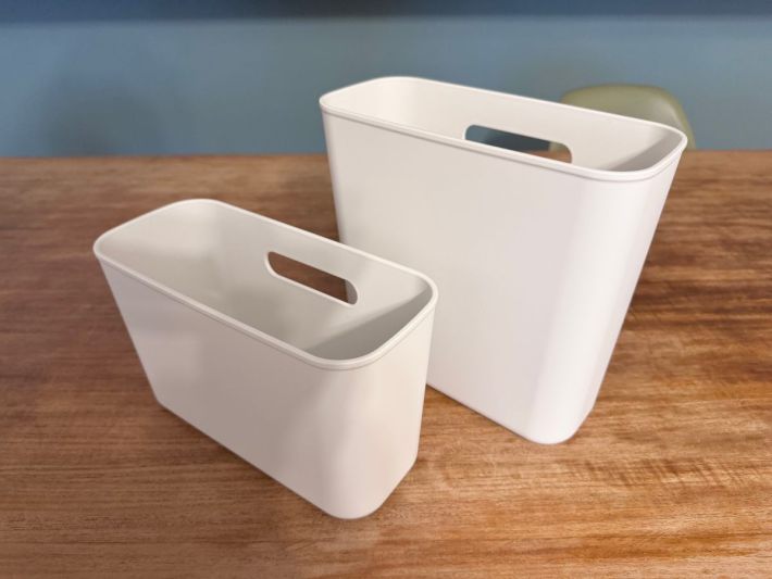 吊るしても使える 薄型収納ケース