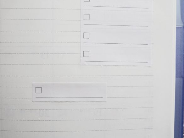 無印良品　ミシン目入りロール付箋紙