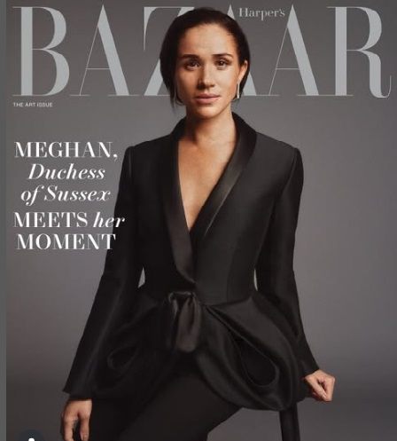 米ハーパーズ・バザー誌の表紙を飾るメーガン妃
