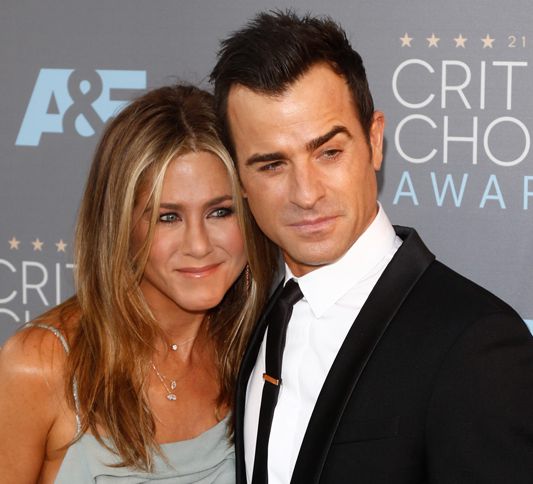 ジェニファー・アニストンとジャスティン・セロー