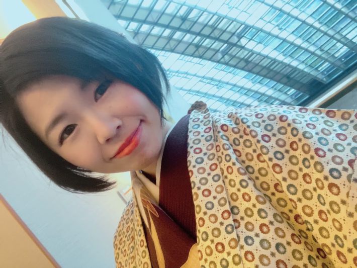 友人結婚式での筆者