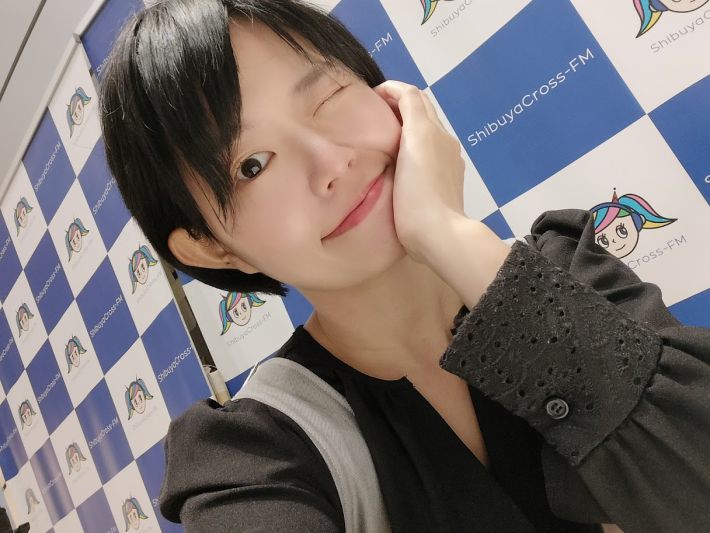 ラジオスタンバイ中の宇野なおみ