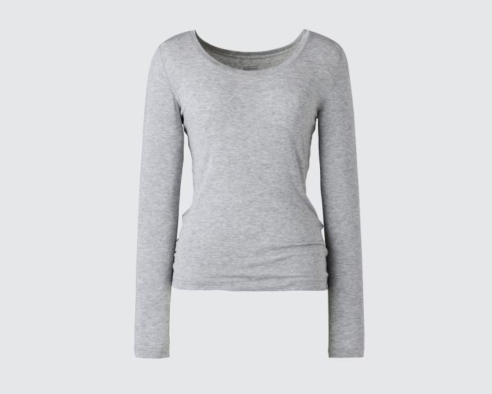 ヒートテックカシミヤブレンド UネックT（ユニクロ公式オンラインストアより）