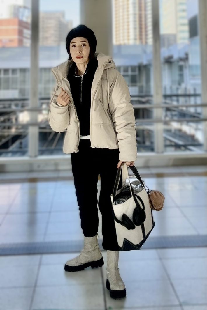 ボアスウェットパンツ