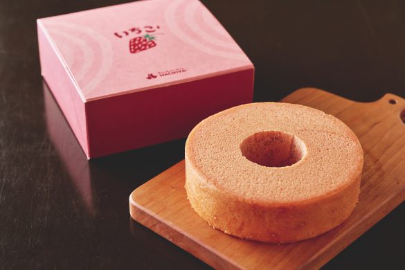 「はちやバウムいちご」