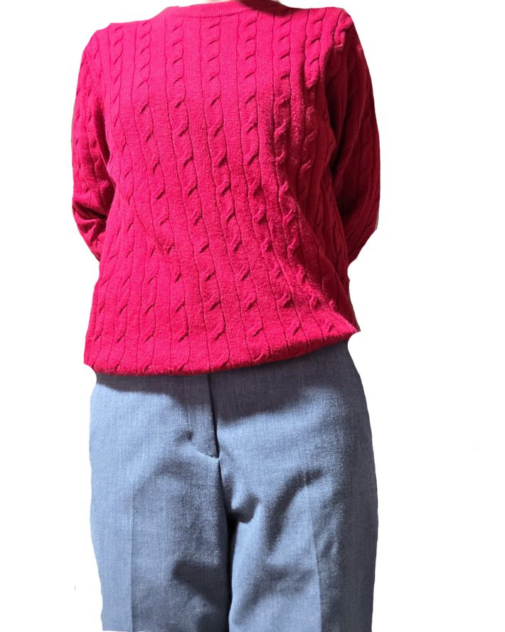 メンズニットの着こなし