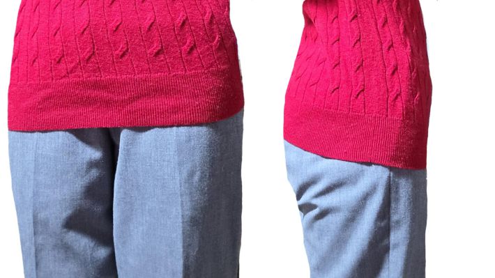 メンズニットの着こなし