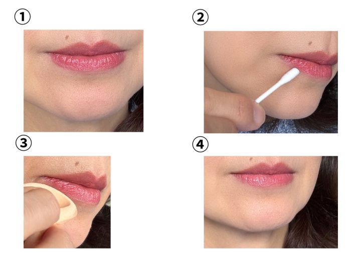 リップがはみ出たら