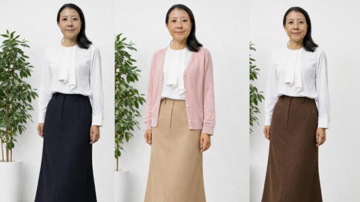 白ブラウスのダメパターン