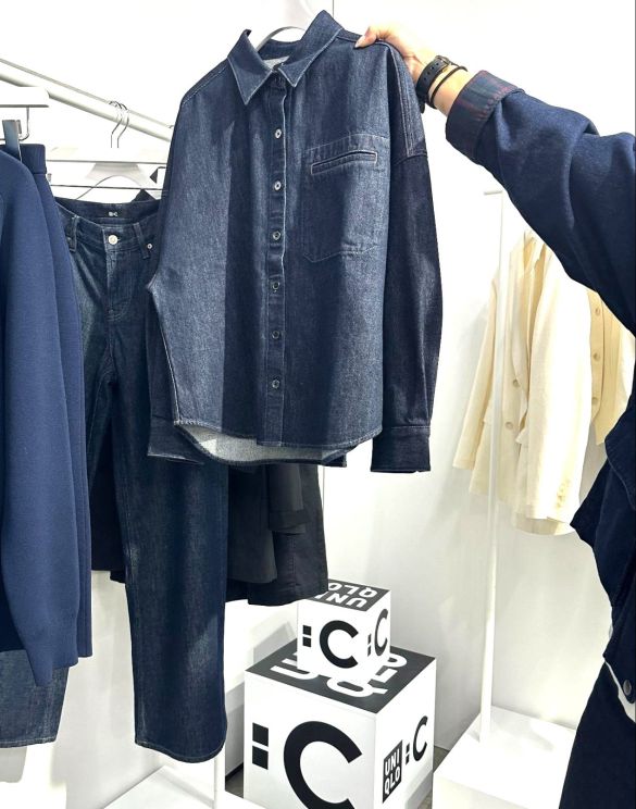 UNIQLO : C デニムリラックスシャツジャケット