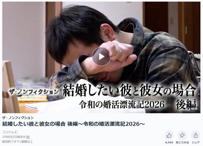 『ザ・ノンフィクション』