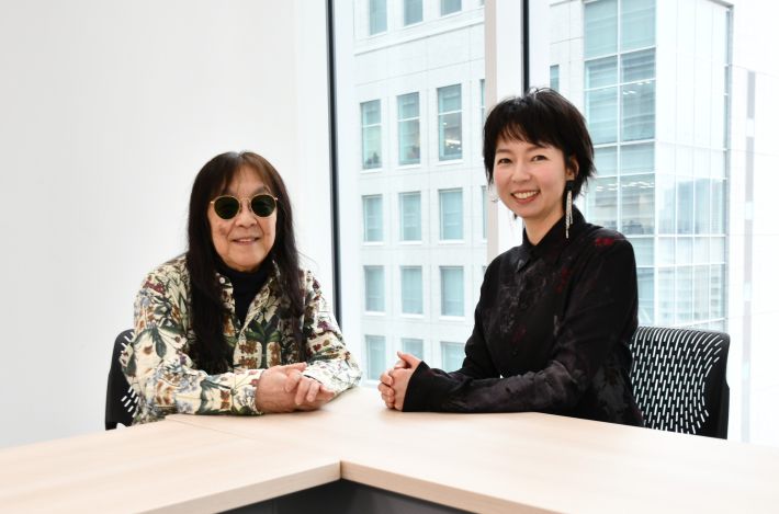 浜野佐知監督と菜葉菜さん