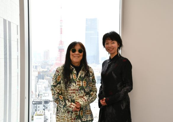 浜野佐知監督と菜葉菜さん