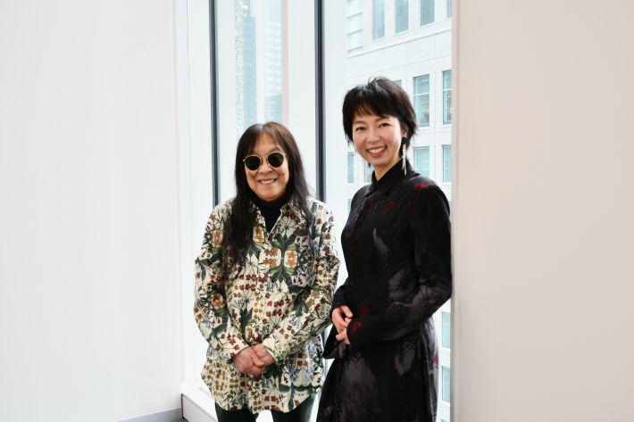 浜野佐知監督と菜葉菜さん