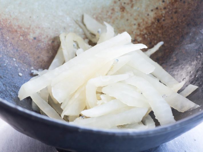 大根とじゃこの組み合わせ