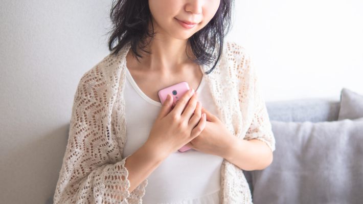 オンライン婚活の女性