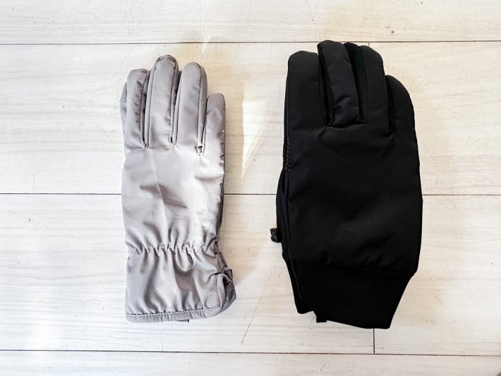 ワークマンとユニクロの今季手袋比較