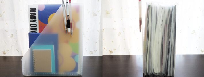 全方向が整って見えるファイル