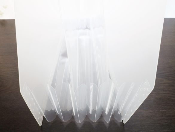 通常の5倍まで伸びるファイル