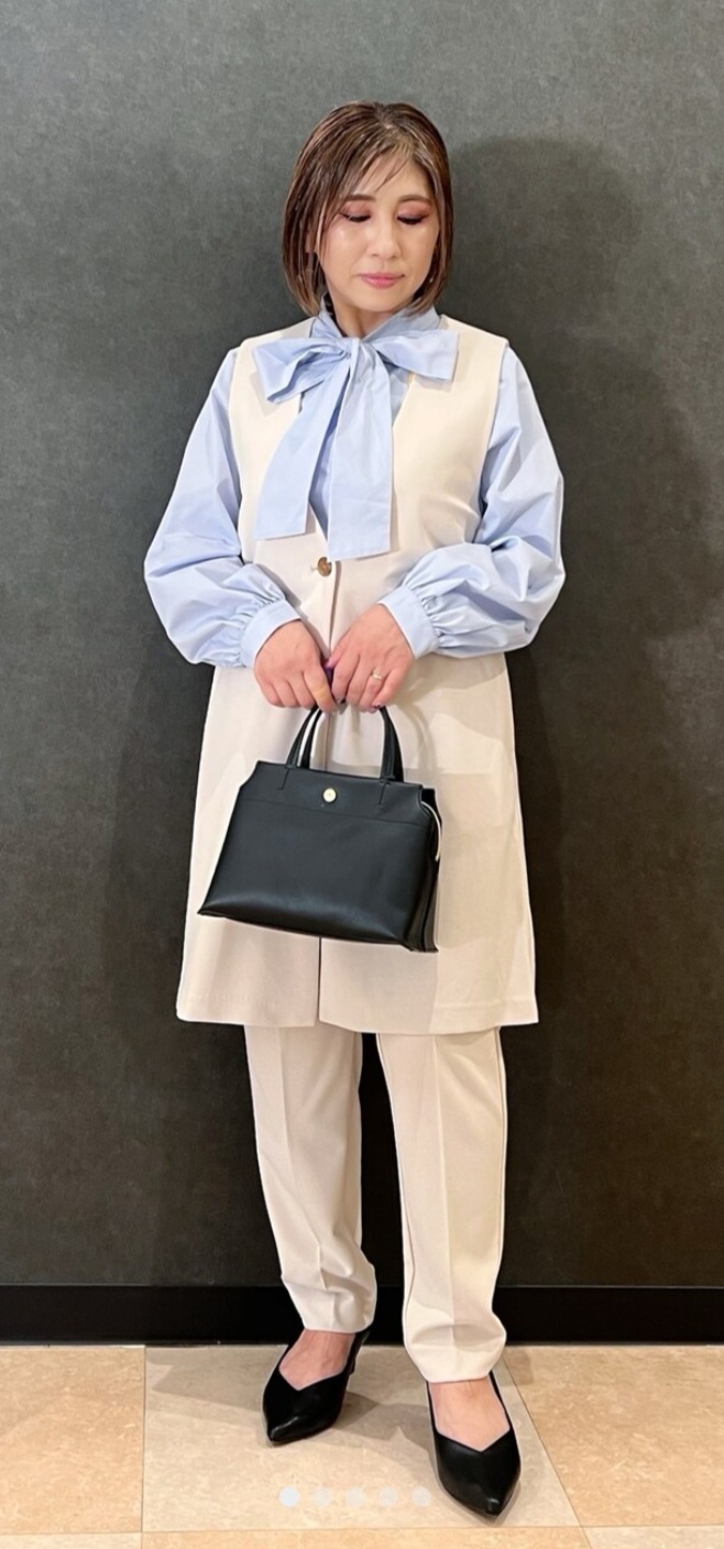 ジレのメリットである体型カバー