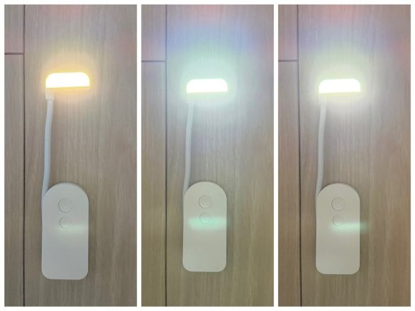 3COINS「コンパクトLEDブックライト」