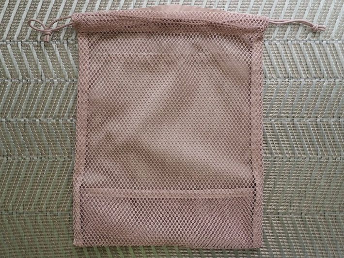 巾着メッシュ面