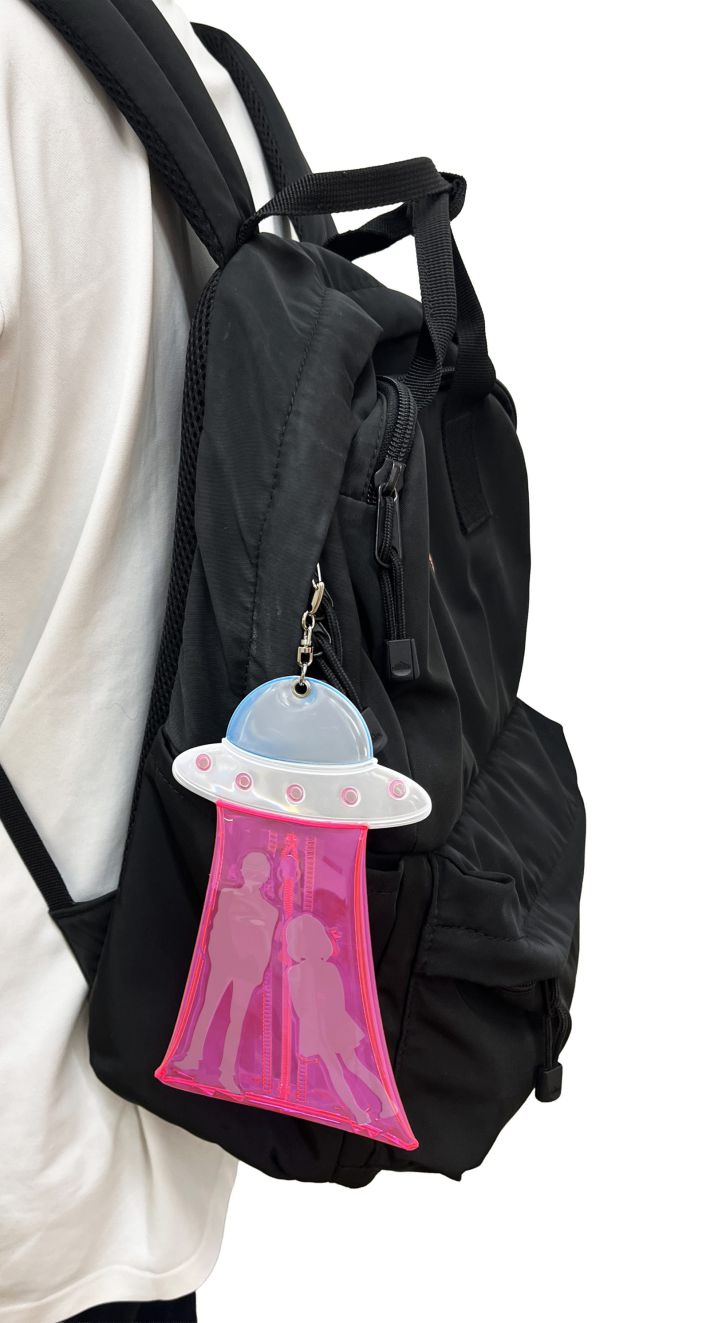 未確認飛行フラットポーチとバッグ