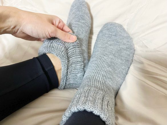 ユニクロ　ヒートテックソックス