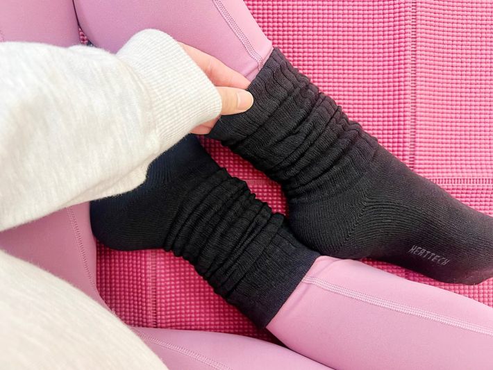 ユニクロ　ヒートテックソックス