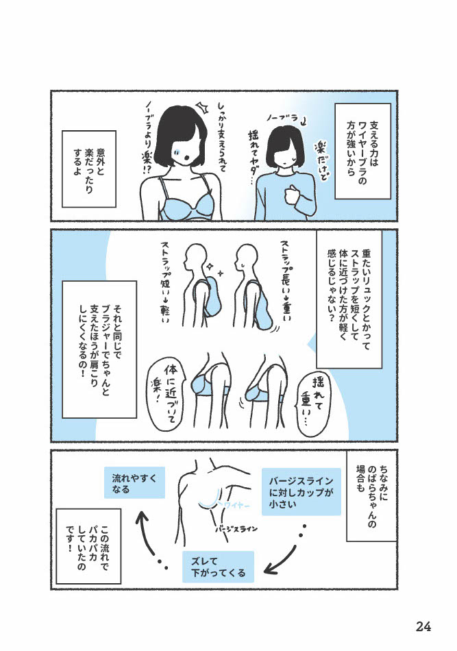 『悪いのはスタイルじゃなくて下着でした 一生モノの下着の教科書』（著者／ちーちょろす・漫画／oomisoka1231）