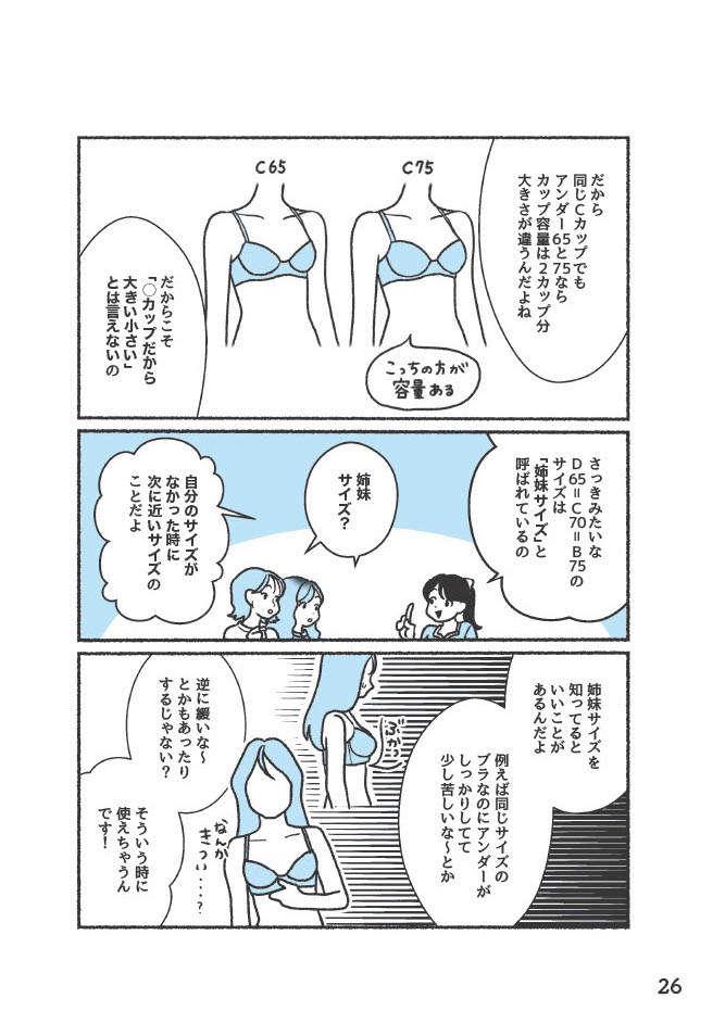 『悪いのはスタイルじゃなくて下着でした 一生モノの下着の教科書』（著者／ちーちょろす・漫画／oomisoka1231）