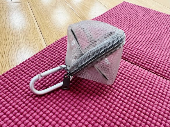ナイロンメッシュ コンパクトポーチ
