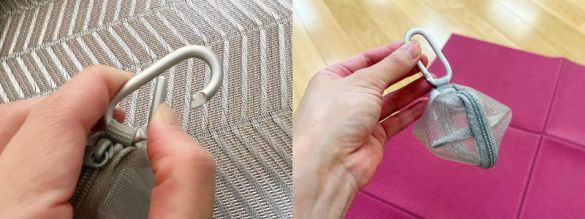 ナイロンメッシュ コンパクトポーチ