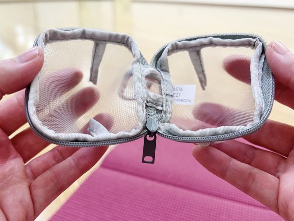 ナイロンメッシュ コンパクトポーチ