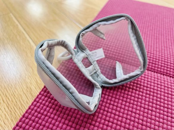 ナイロンメッシュ コンパクトポーチ