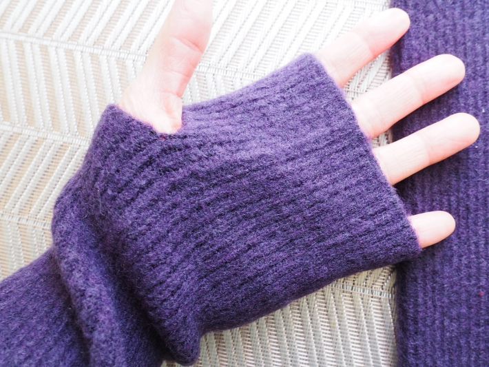 スフレヤーンニット アームウォーマー