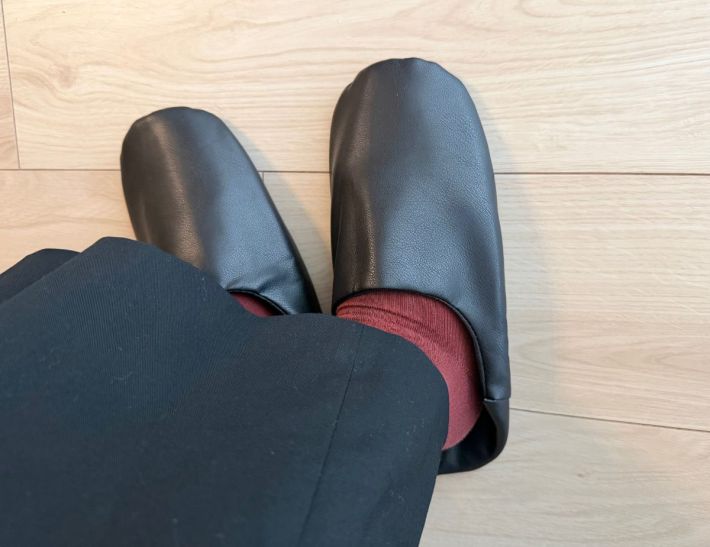 3COINS　携帯スリッパ