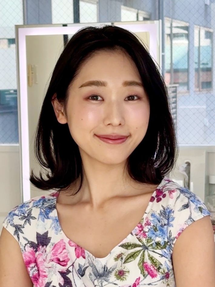 メイク映えしないと悩んでいたKさんも、華やかで大人っぽく印象チェンジ