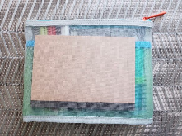 「メッシュポーチ」790円/税込