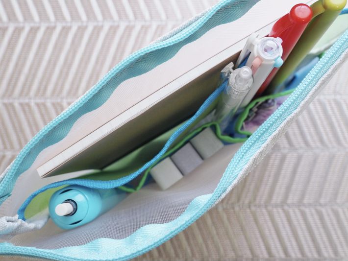 「メッシュポーチ」790円/税込